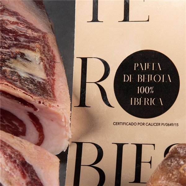 Iberische Bellota-Palette 100% Iberische Rasse (Entbeint)-detalle