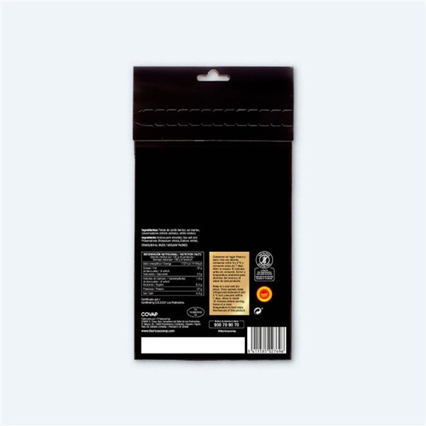 100% Iberian Bellota Ham Sliced, D.O.P. Los Pedroches-lateral