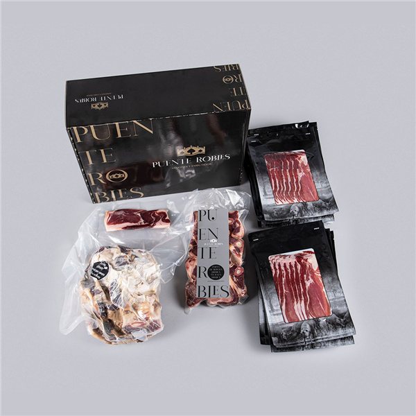 PALETTE DE BELLOTA IBÉRIQUE 75% RACE IBÉRIQUE (Découpée à la machine)-detalle