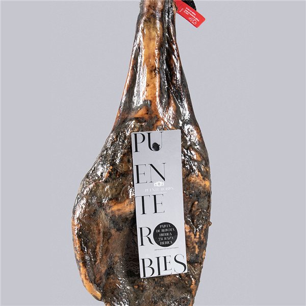 IBERIAN ACORN SALAMI 75% IBERIAN BREED-lateral