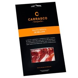 Paleta de Bellota Carrasco Loncheado 100gr