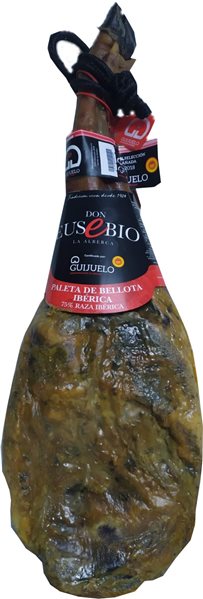 Iberischer Eichelpaletten 75% Iberische Rasse D.O Guijuelo-detalle