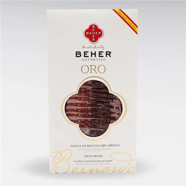 Sl sliced 100% Ibérico Campo Cebo Ham, BEHER-detalle