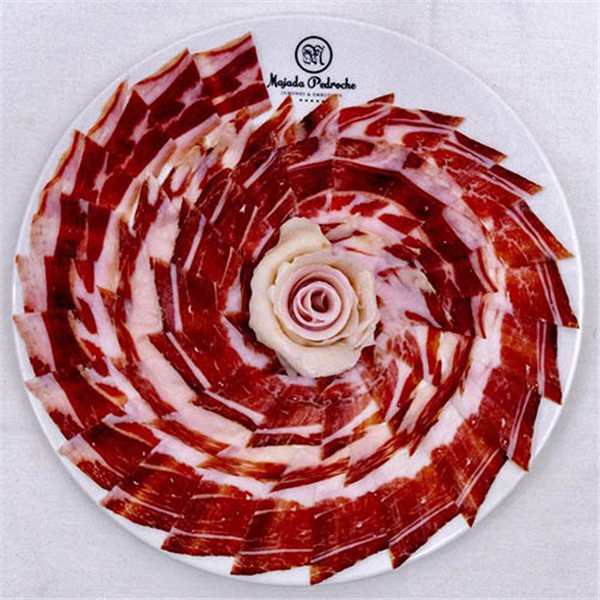 Paleta de jamón 100% ibérico bellota  loncheada, Majada Pedroche-detalle