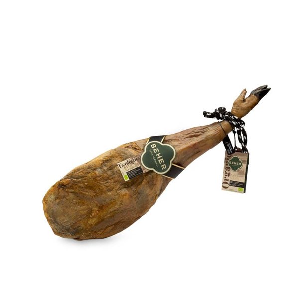 Paleta Ecológica Bellota 100% ibérica Pata Negra, Beher-detalle
