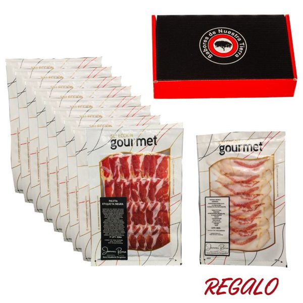 Black Label Diamond Selection Rivera Palette with lid + Gift on Double Chin-detalle