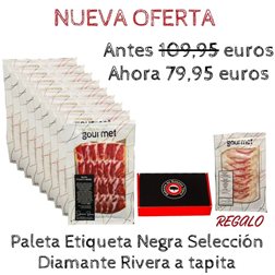 Paleta Etiqueta Negra Selección Diamante Rivera a tapita + Regalo sobre Papada