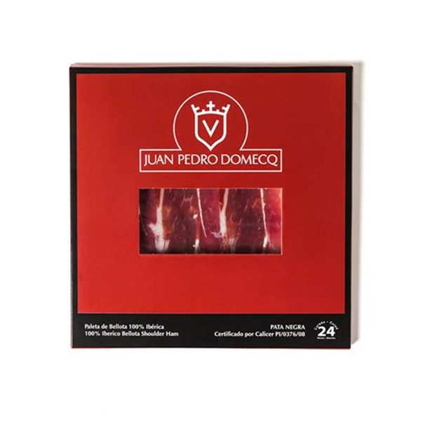 Paleta Ibérico Bellota 100%, Loncheado, Juan Pedro Domecq-lateral