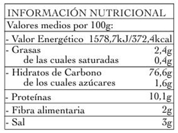 Pan Cristal 120g-izquierda