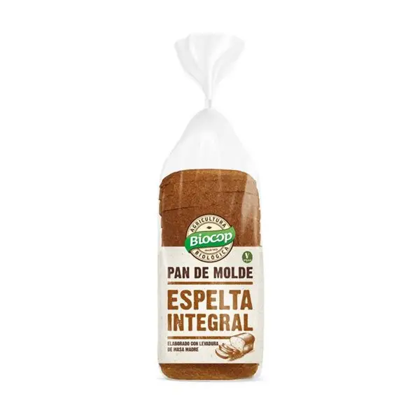 PAIN DE MIE EN ÉPEAUTRE INTÉGRAL BIO 400 GR BIO