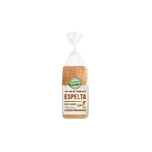 Bio-Spelt-Weizenbrotteig im 400g-Bio-Mehl von Biocop.-detalle