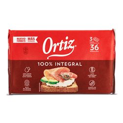 Pain grillé 100% complet, naturellement faible en matières grasses et riche en fibres.