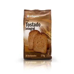 Pan tostado Integral Eliges 30re 270g