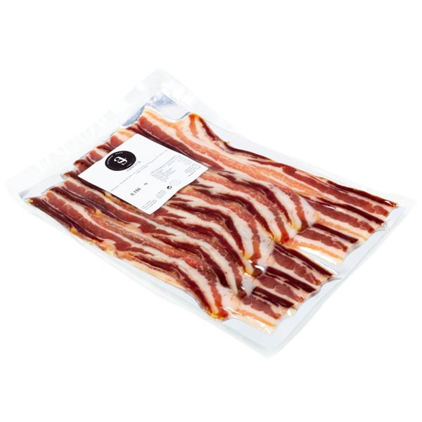 Gereifte Bauchscheiben 150g Packung mit 3 Einheiten-lateral