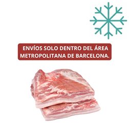 Iberian eco-friendly pork bacon (frozen)