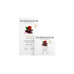TABLETTE PANCRACIO FRAMBOISE ROSE CHOCOLAT NOIR 100 GR