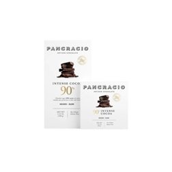 PANCRACIO TABLET INTENSE 90 % DARK CHOCOLATE 100 GR