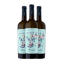 Pandora Pandra Sauvignon Seco Rueda 75 cl Vino Blanco (Caja de 3 unidades)