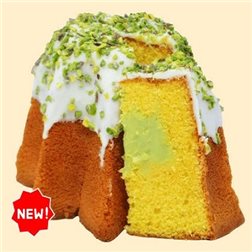 Pandoro avec Crème au Pistache Sans Gluten 500g