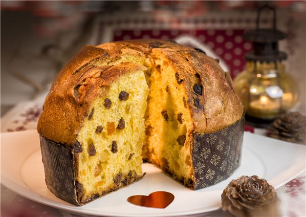 Panettone classique (emballage cadeau) 1kg-detalle