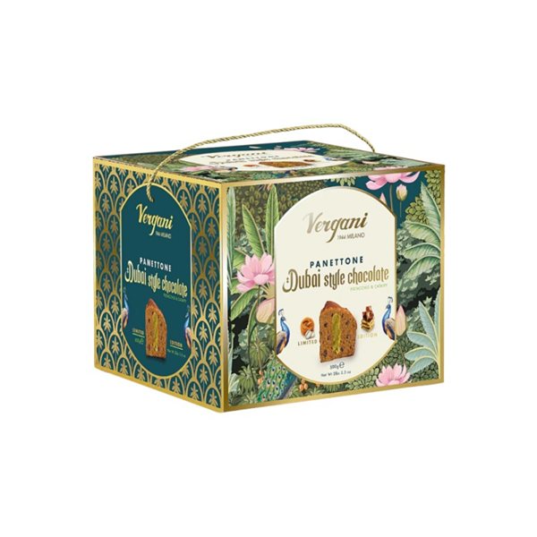 Panettone Dubai Style Chocolate "Vergani"-detalle