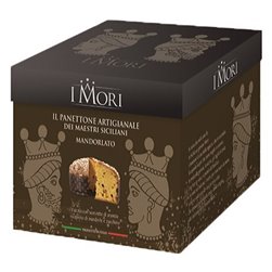Der handgemachte Mori Panettone Mandorlato (Mandel) 1kg.