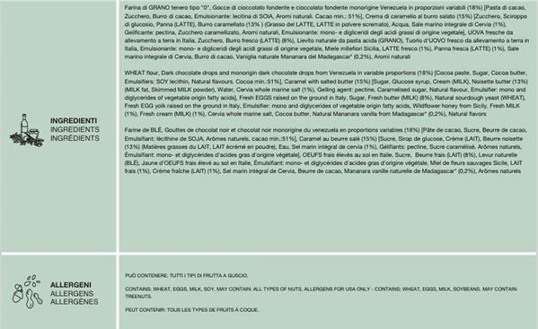 Loison Caramel and Sea Salt Panettone-detalle