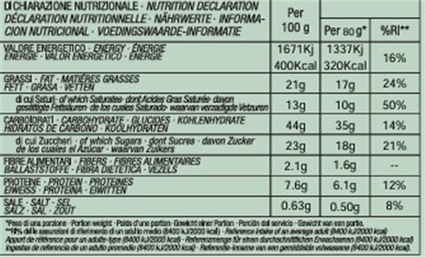 Panettone Loison Sogno Chocolate -> Panettone Loison Rêve Chocolat-trasera