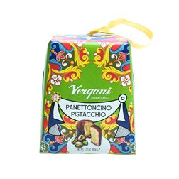 Panettone pistacho 'Vergani' 100gr.