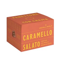 Panettone gefüllt mit salziger Karamellcreme 750 g Fratelli Sicilia