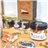 Caja gourmet 'Papa Noel y árbol de Navidad'-lateral
