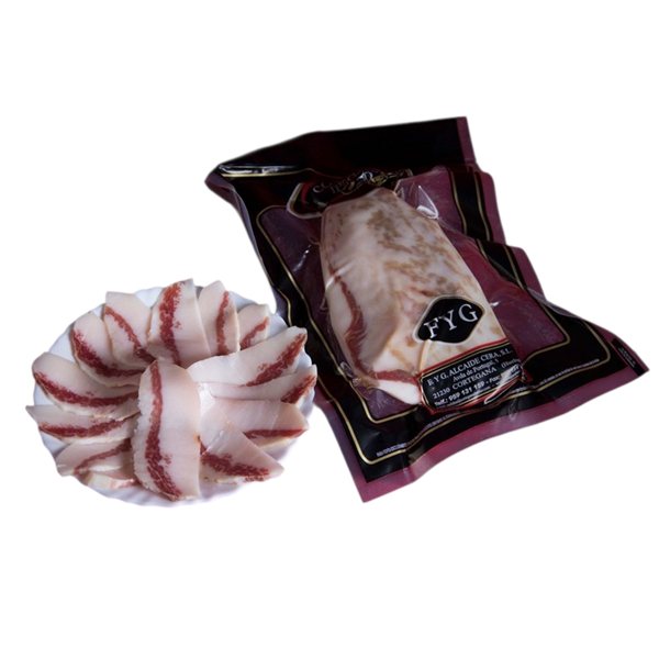 Papada ibérica artesana-detalle