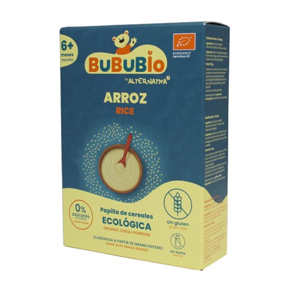 Purée de Riz Bio 200g BuBuBio-izquierda