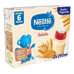 PAPILLA NESTLE LECHE, CEREALES Y GALLETAS