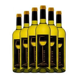 Pardo Tolosa Mizarán Seco Manchuela Bio — Biológico 75 cl Vegano Vino Blanco (Caja de 6 unidades)