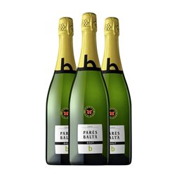Parés Baltà Brut Cava Joven 70 cl Espumoso Blanco (Caja de 3 unidades)
