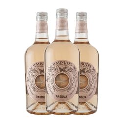 Pasqua 11 Minutes Veneto Rosé — Rosado 75 cl Vino Rosado (Caja de 3 unidades)