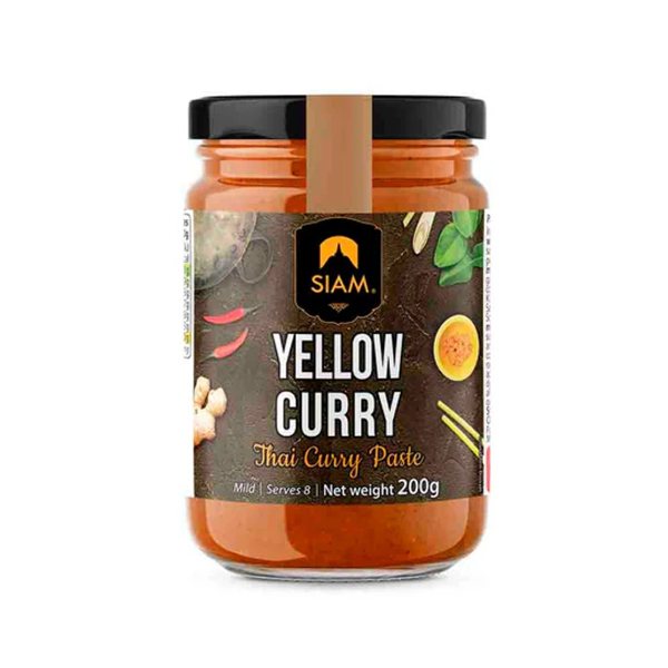 Yellow Curry Paste 200g deSIAM-izquierda