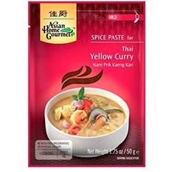 Pasta de Especias para Curry Amarillo Thai 50g
