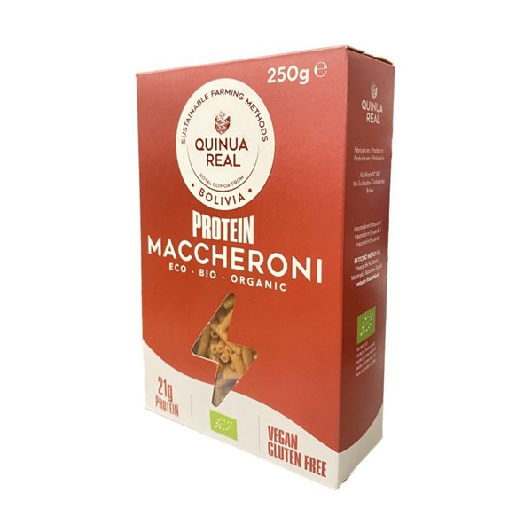 Pasta proteica de quinoa real, arroz y lentejas Bio 250g Quinua Real-lateral