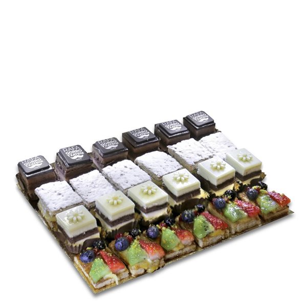 PASTELITOS HOJALDRE-MOUSSE, Kg.-detalle