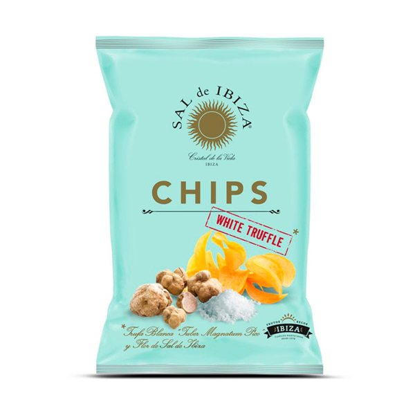 Truffle Potato Chips 125g, Sal de Ibiza (3 units)-detalle