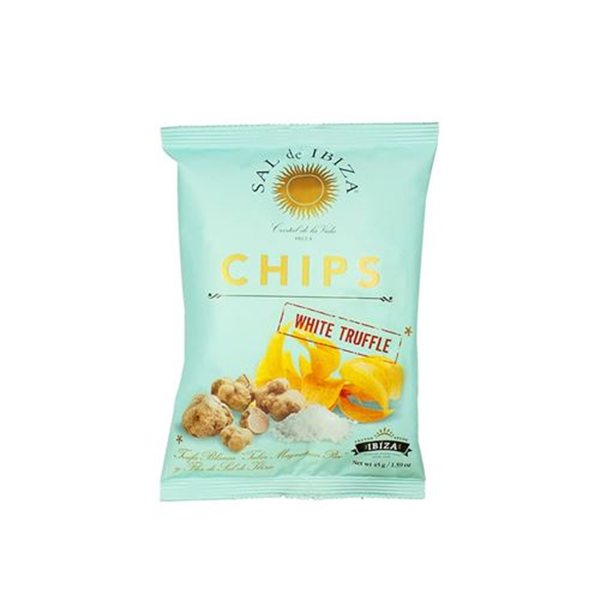 Chips à la Truffe Blanche, Sel d'Ibiza 45g (6 unités)-lateral