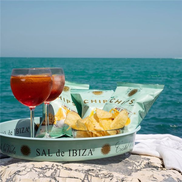 Sea Salt Potato Chips 125g, Sal de Ibiza (3 units)-izquierda