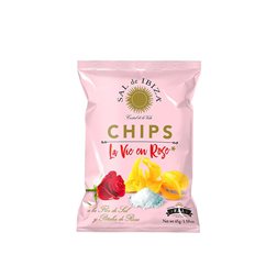 Chips de Pommes de Terre La Vie en Rose, Sal de Ibiza 45g (6 unités)