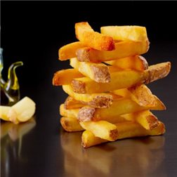 HAND-CUT POTATO CHIPS WITH SKIN 4x1.5 KG