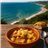 Stewed potatoes with artichokes in a homemade pot-detalle