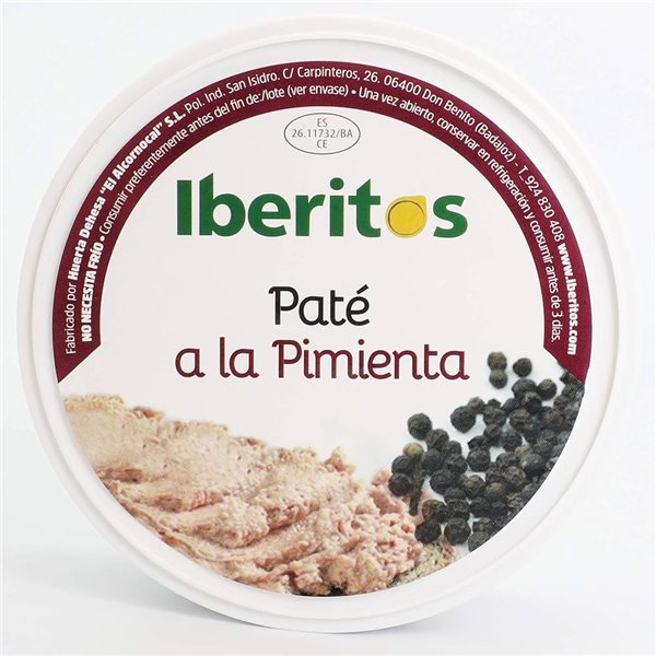 Pate a la Pimienta Iberitos-detalle