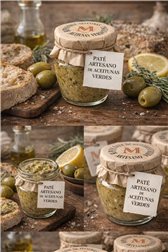 🫒 Paté artesano de aceitunas verdes en marmita