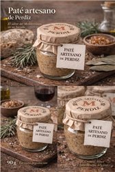 🍂🦆🌿 Paté artesano de perdiz en marmita